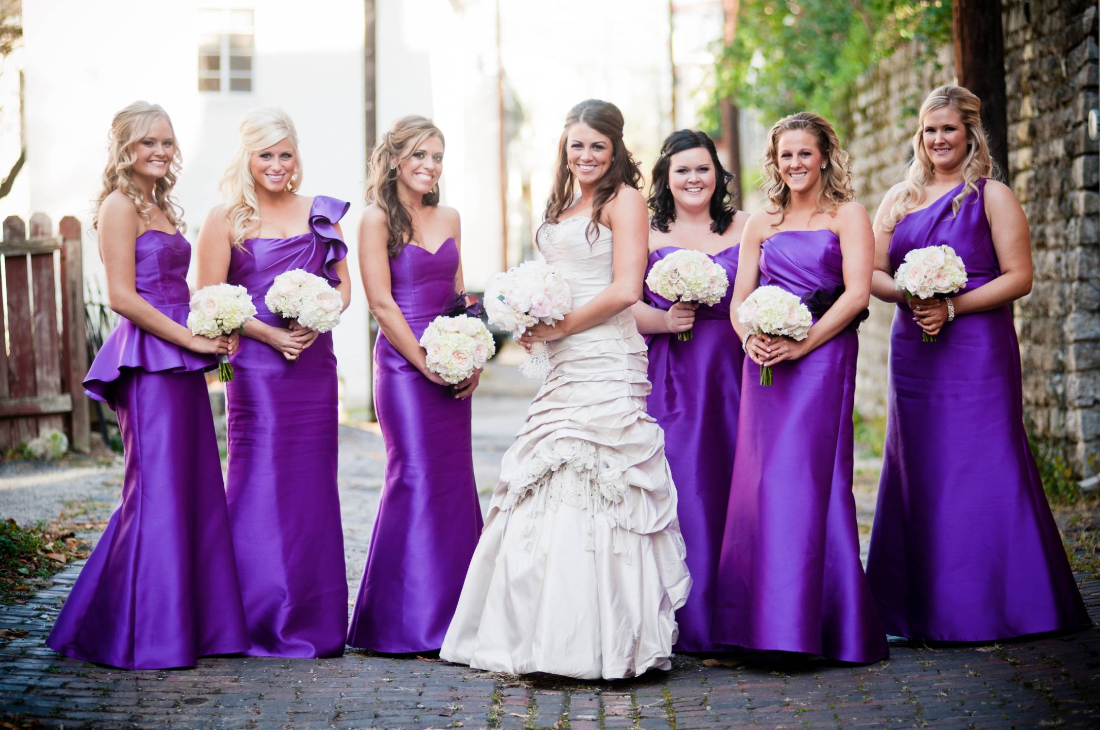 Indigo Purple Bridesmaid Dresses on ...