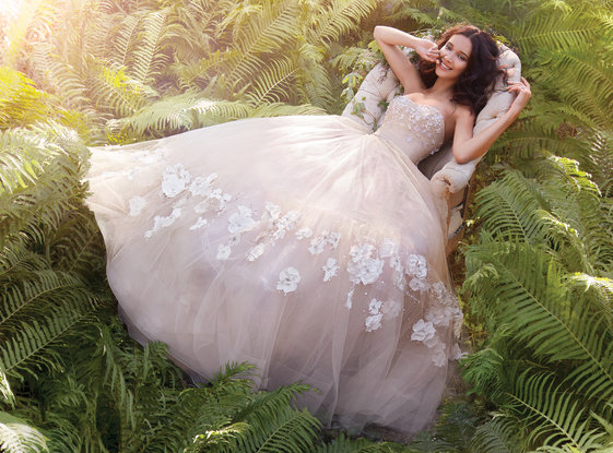 Jim Hjelm Wedding Dress / Style 8561