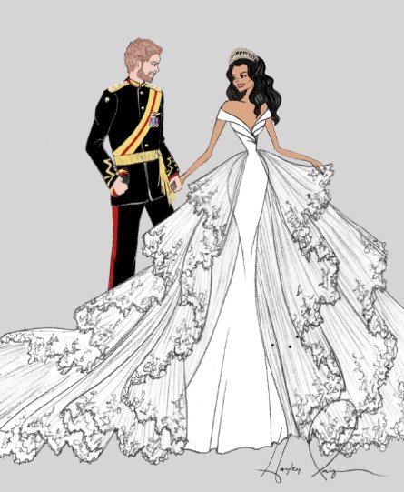 hayley paige markle gown