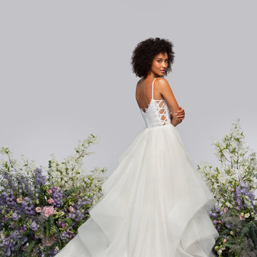 Hayley Paige Style 62106 Byrdie Bridal Gown