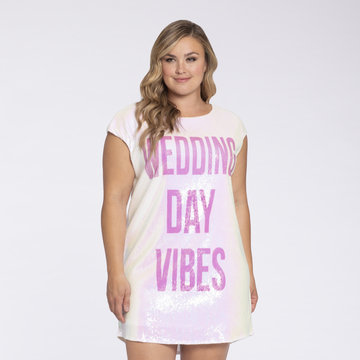 Athleisure Wedding Day Vibes Long Tee