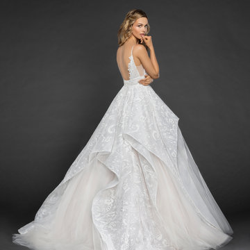 Hayley Paige Style 6850 Markle Bridal Gown