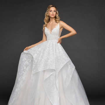 Hayley Paige Style 6850 Markle Bridal Gown