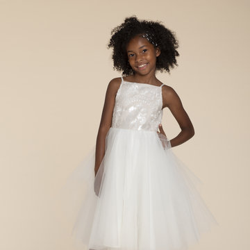 La Petite by Hayley Paige Style 52022 Della Flower Girl Dress