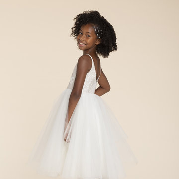 La Petite by Hayley Paige Style 52022 Della Flower Girl Dress