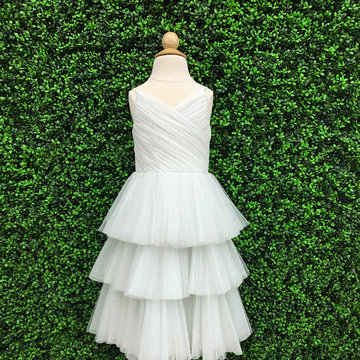 La Petite by Hayley Paige Style 52021 Dinah Flower Girl Dress