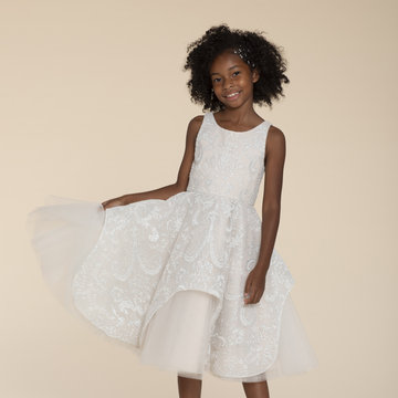 La Petite by Hayley Paige Style 52023 Maven Flower Girl Dress