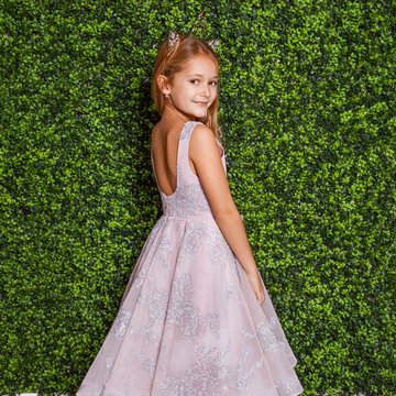 La Petite by Hayley Paige Style 5821 Charlie Flower Girl Dress