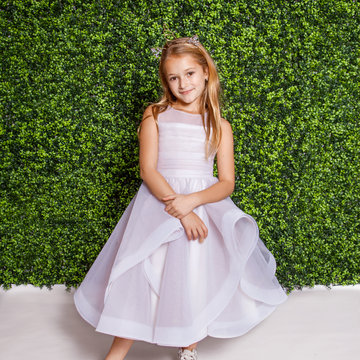 La Petite by Hayley Paige Style 5823 Dora Flower Girl Dress