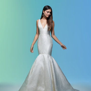 Lazaro Style 32005 Audrey Bridal Gown