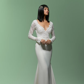Lazaro Style 32007 Marilyn Bridal Gown