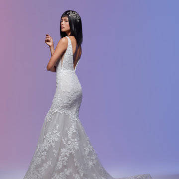 Lazaro Style 32011 Vivien Bridal Gown