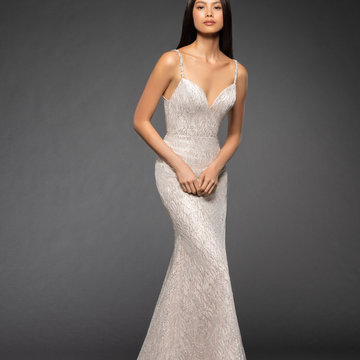 Lazaro Style 3857 Elisa Bridal Gown