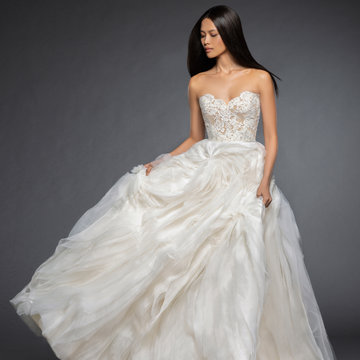 Lazaro Style 3862 Rita Bridal Gown