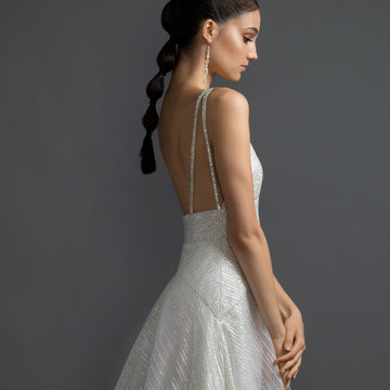 Lazaro Style 3908 Celeste Bridal Gown