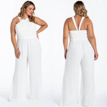 Hayley Paige Occasions Style 52000 Bridesmaids Jumpsuit