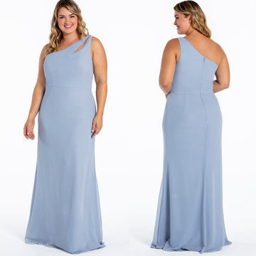Hayley Paige Occasions Style 52004 Bridesmaids Gown