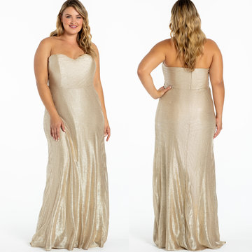 Hayley Paige Occasions Style 52018 Bridesmaids Gown