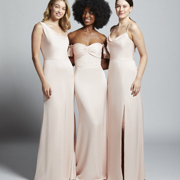 Hayley Paige Occasions Style 52155 Bridesmaids Gown