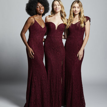 Hayley Paige Occasions Style 52159 Bridesmaids Gown