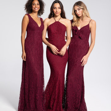 Hayley Paige Occasions Style 52203 Bridesmaids Gown