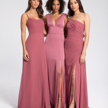 Hayley Paige Occasions Style 52208 Bridesmaids Gown