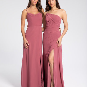 Hayley Paige Occasions Style 52209 Bridesmaids Gown