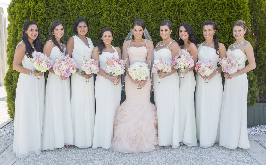 Ivory bridal party online