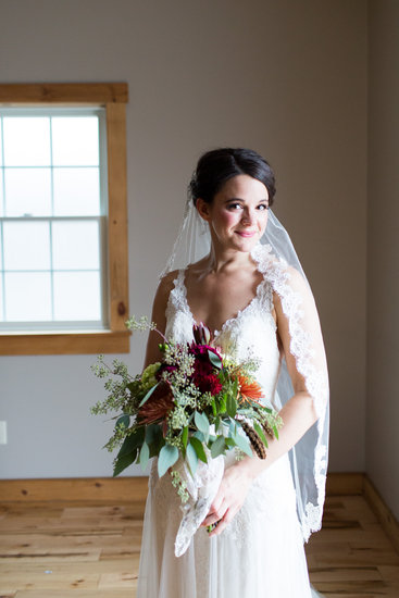 Bride on Wedding Day