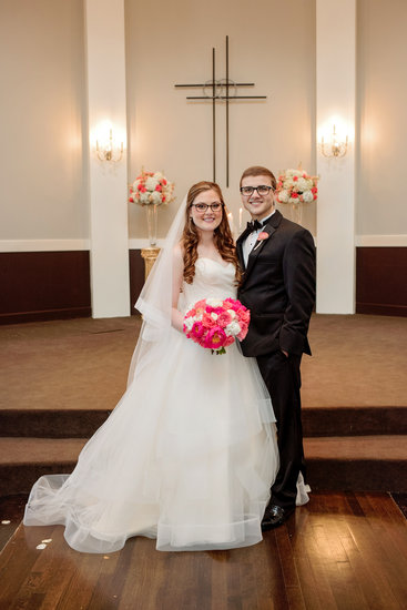 Bride and Groom in Church