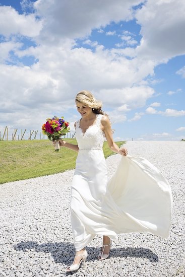 Bride with Bouquet