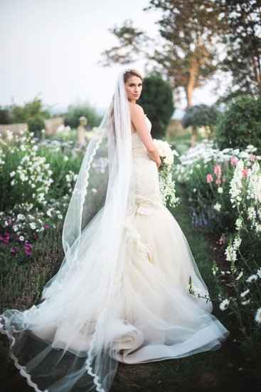 Bride in The Garden