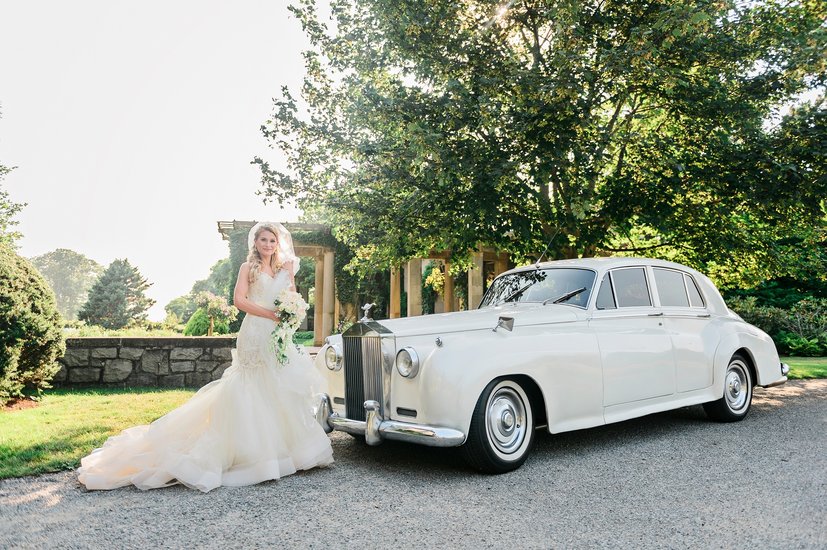 Bride and Groom on Wedding Day