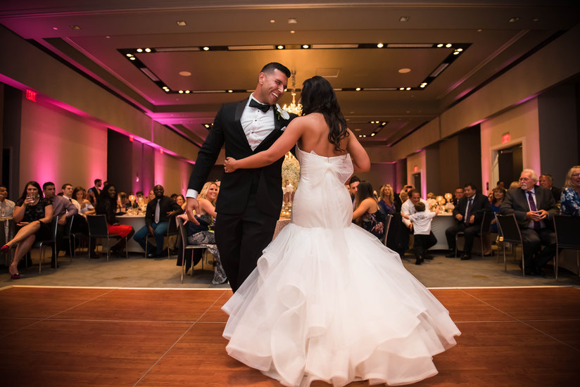 Bride and Groom first dance