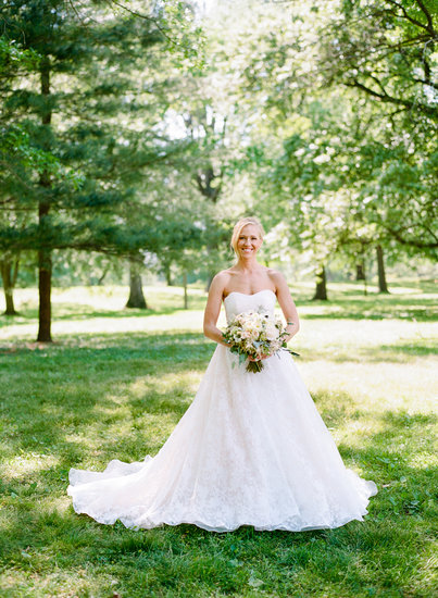 photo by Shelly Goodman Photography; Jim Hjelm by Hayley Paige gown