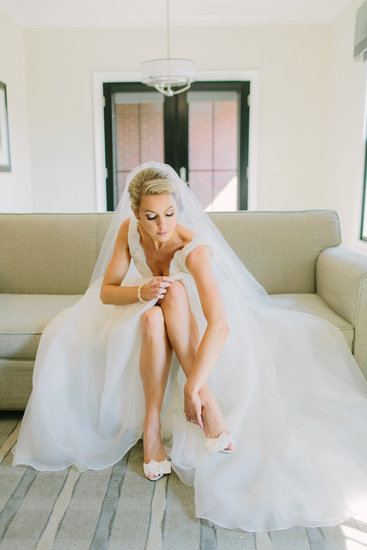 Bride Getting Ready on Her Big Day