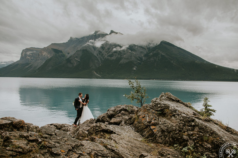 Laura & Cody's Banff Alberta Wedding