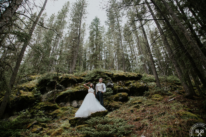 Laura & Cody's Banff Alberta Wedding