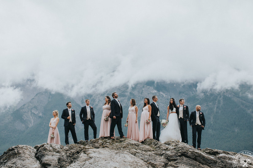 Laura & Cody's Banff Alberta Wedding