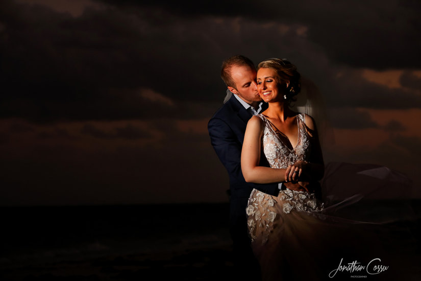 Dreams Riviera Cancun Wedding, Mexico. Jonathan Cossu Photographer