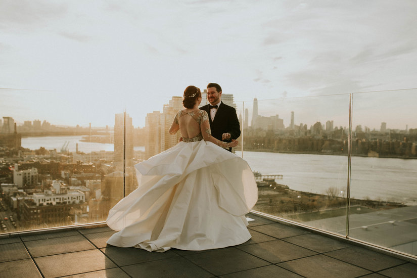 First Look, Brooklyn, sunset, Nato Tuke, Hayley Paige, Collins