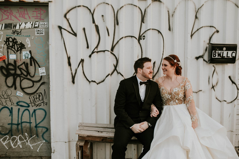 Couples Photo, Brooklyn, Nato Tuke, Hayley Paige, Collins, graffiti 