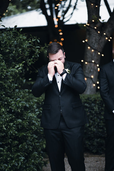 groom crying, fiona and bobby photography