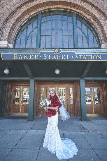 Baker Street Station, Fort Wayne, Indiana, Train Station Wedding