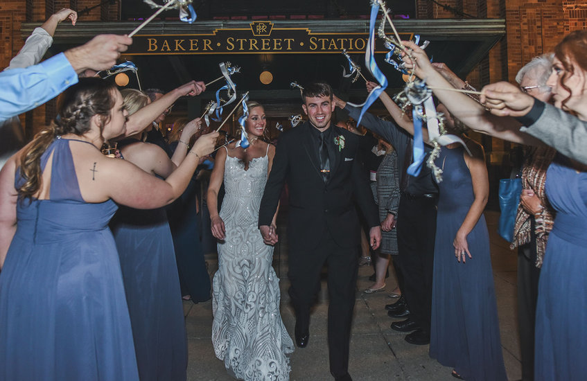 Baker Street Station, Fort Wayne, Indiana, Train Station Wedding