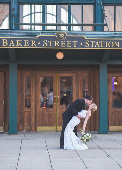 Baker Street Station, Fort Wayne, Indiana, Train Station Wedding