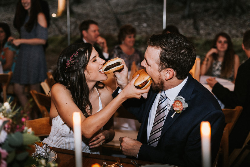 We had a Build Your Own Burger Bar 