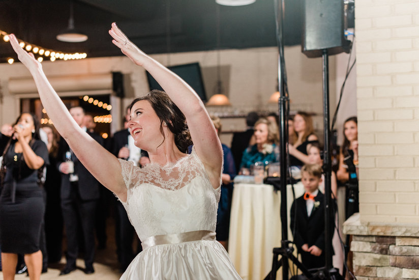 Tossing the Bouquet