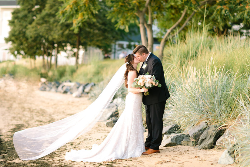 Shot of the Haruki Gown / Style 6865 - Photo Credit: Kirstyn Marie Photography 