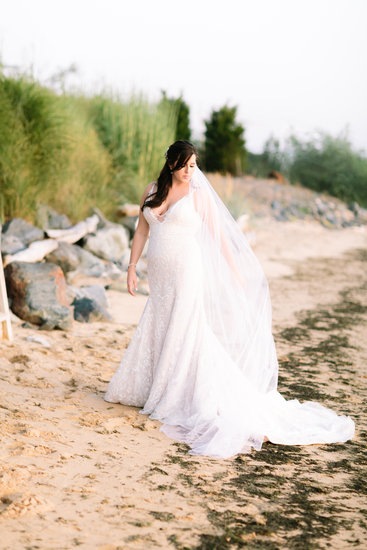 Shot of the Haruki Gown / Style 6865 - Photo Credit: Kirstyn Marie Photography 
